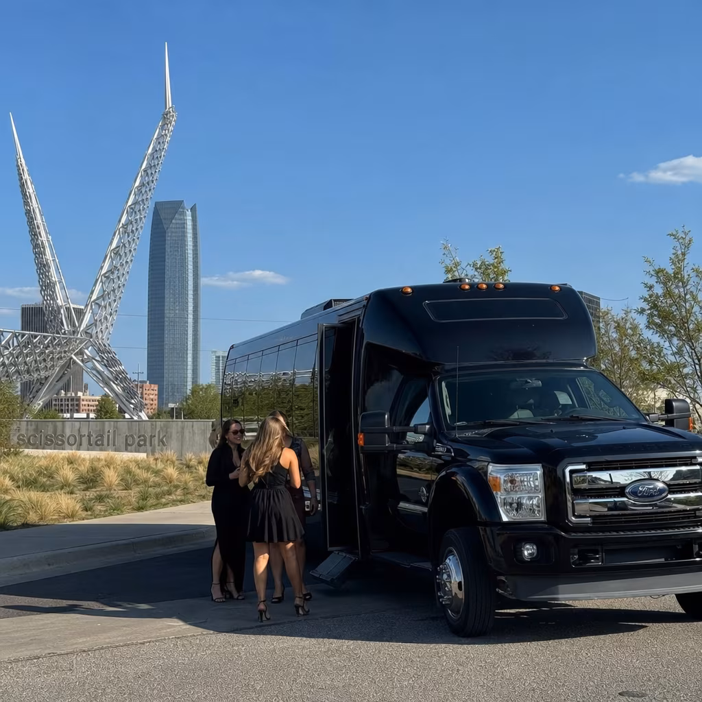 Rent a Bus to Scissortail Park