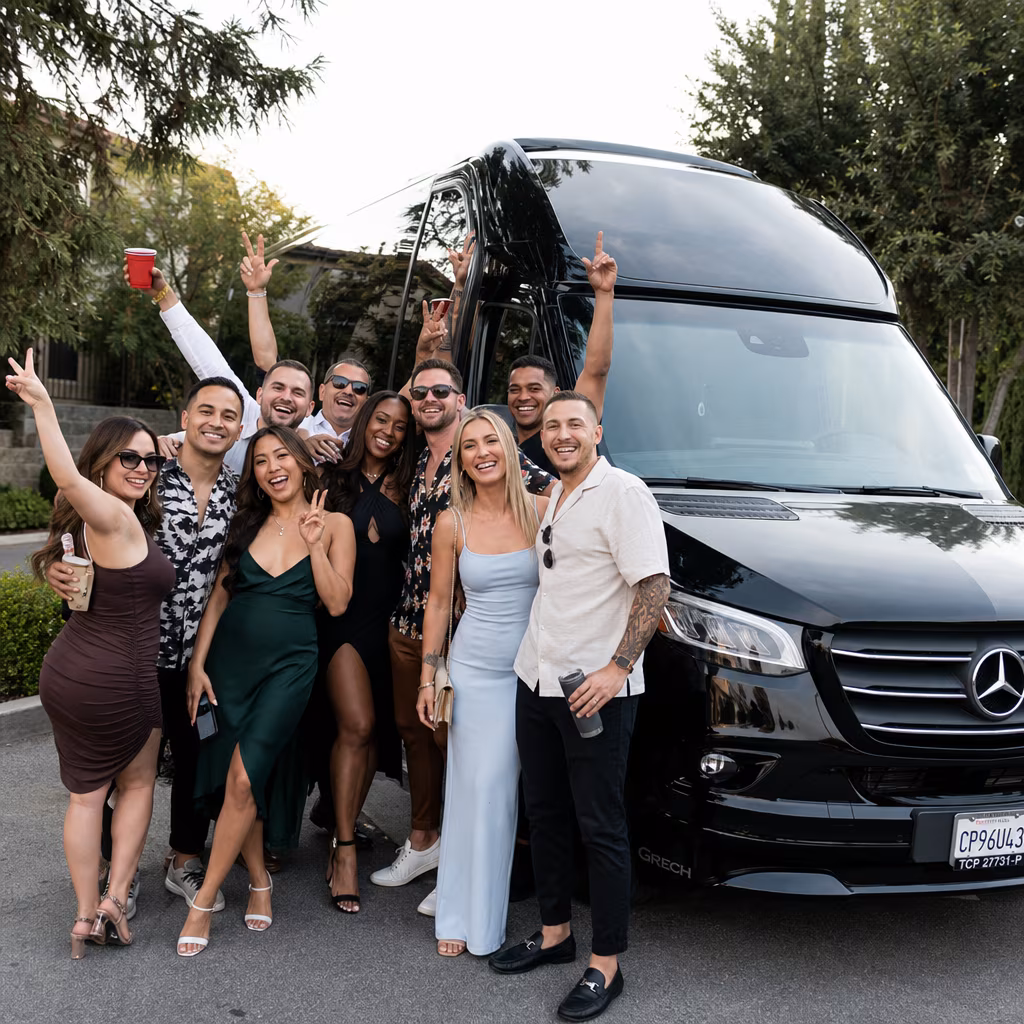 Birthday party bus