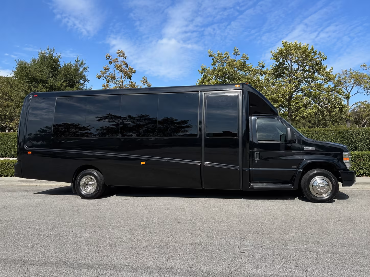 Oklahoma City Airport Shuttle & Transportation party bus exterior