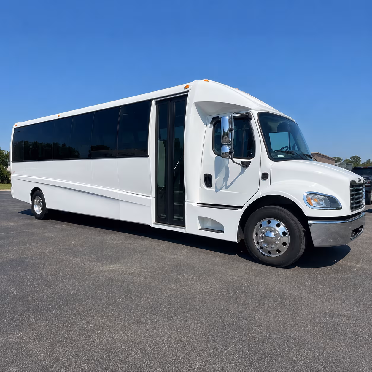 Oklahoma City Airport Shuttle & Transportation party bus exterior
