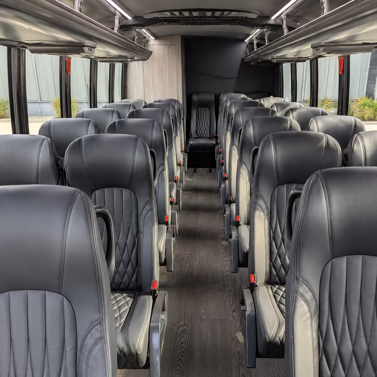 Oklahoma City Airport Shuttle & Transportation party bus exterior