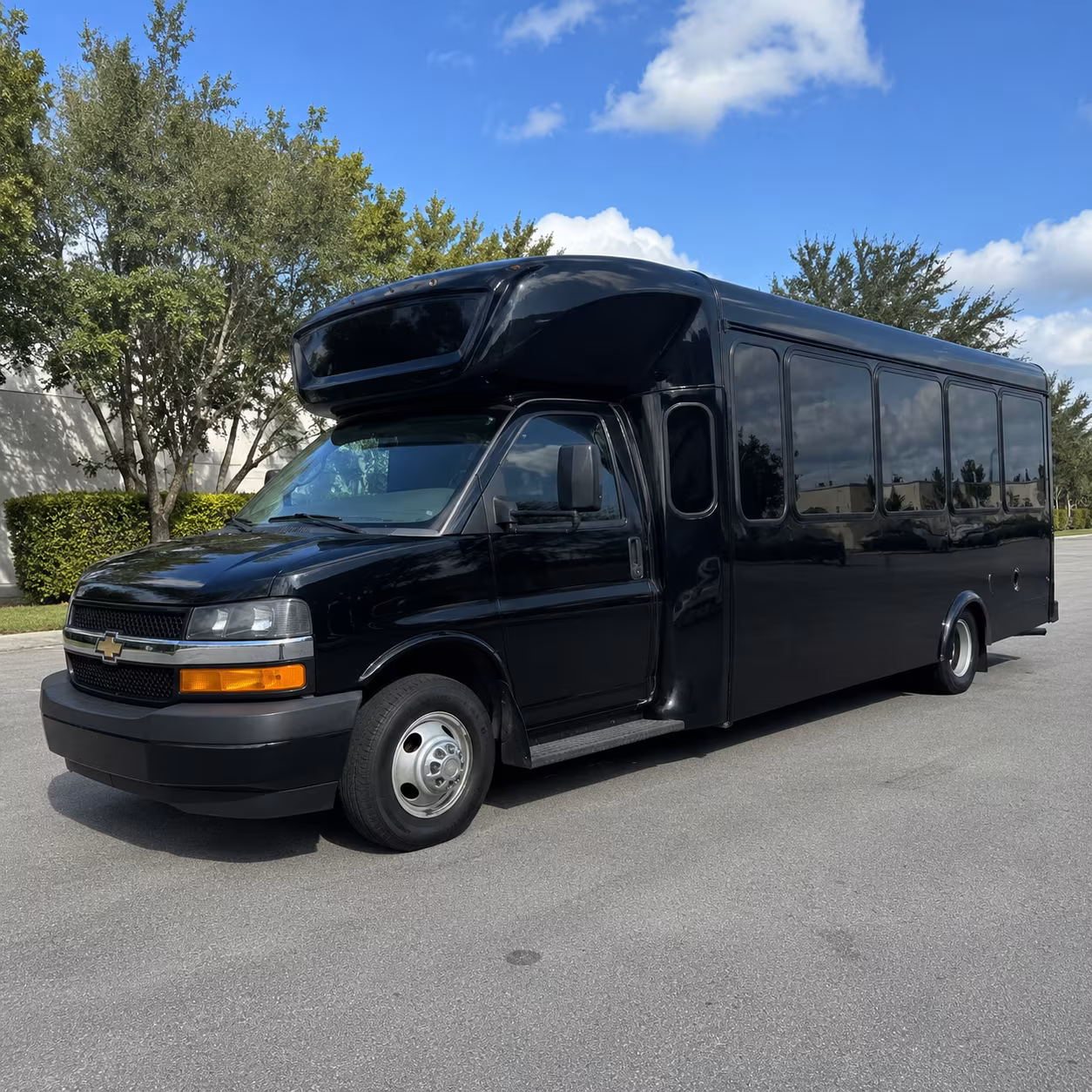Oklahoma City Bachelor & Bachelorette Transportation party bus exterior