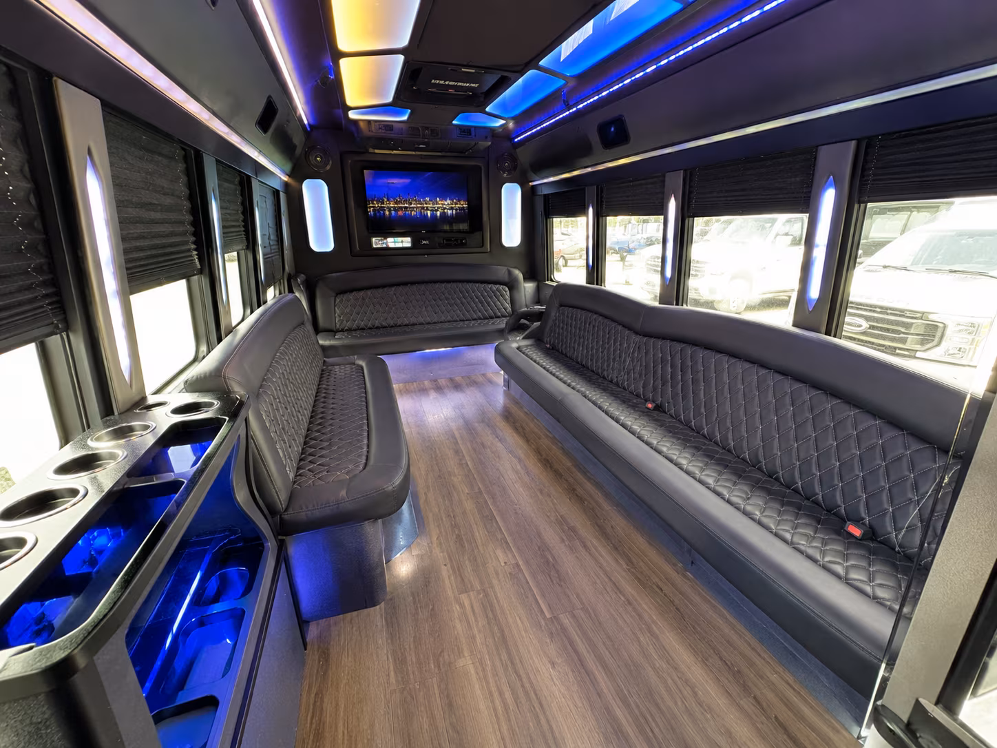 Oklahoma City Concert & Music Festival Transportation party bus exterior