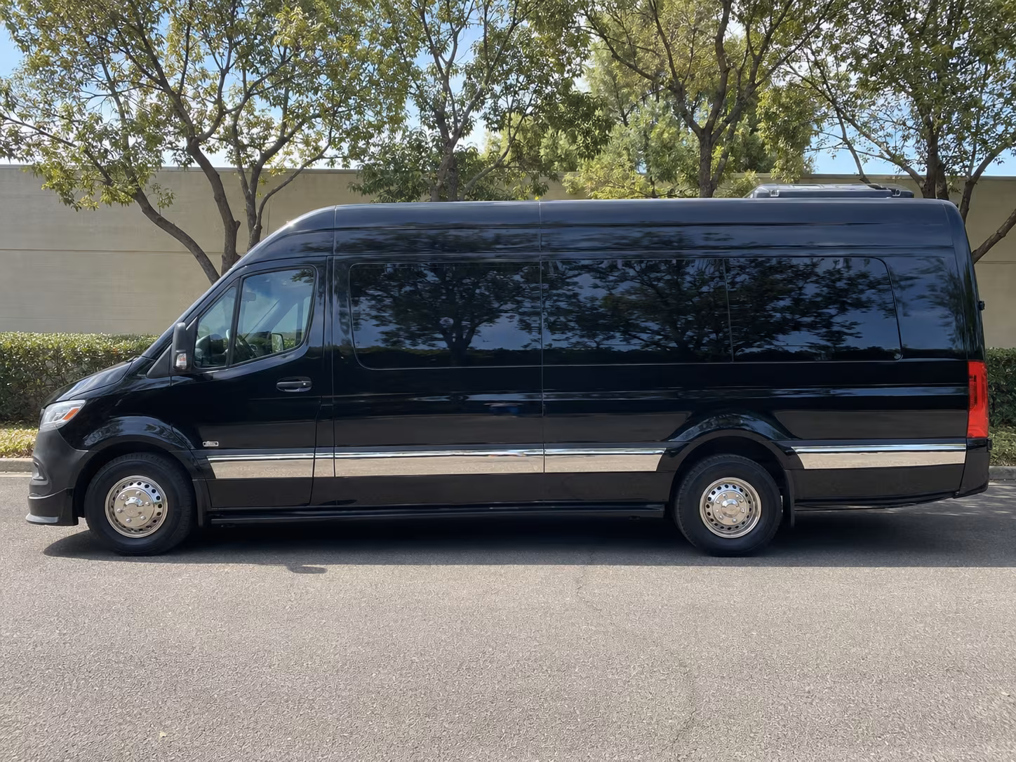 Oklahoma City Corporate Transportation party bus exterior
