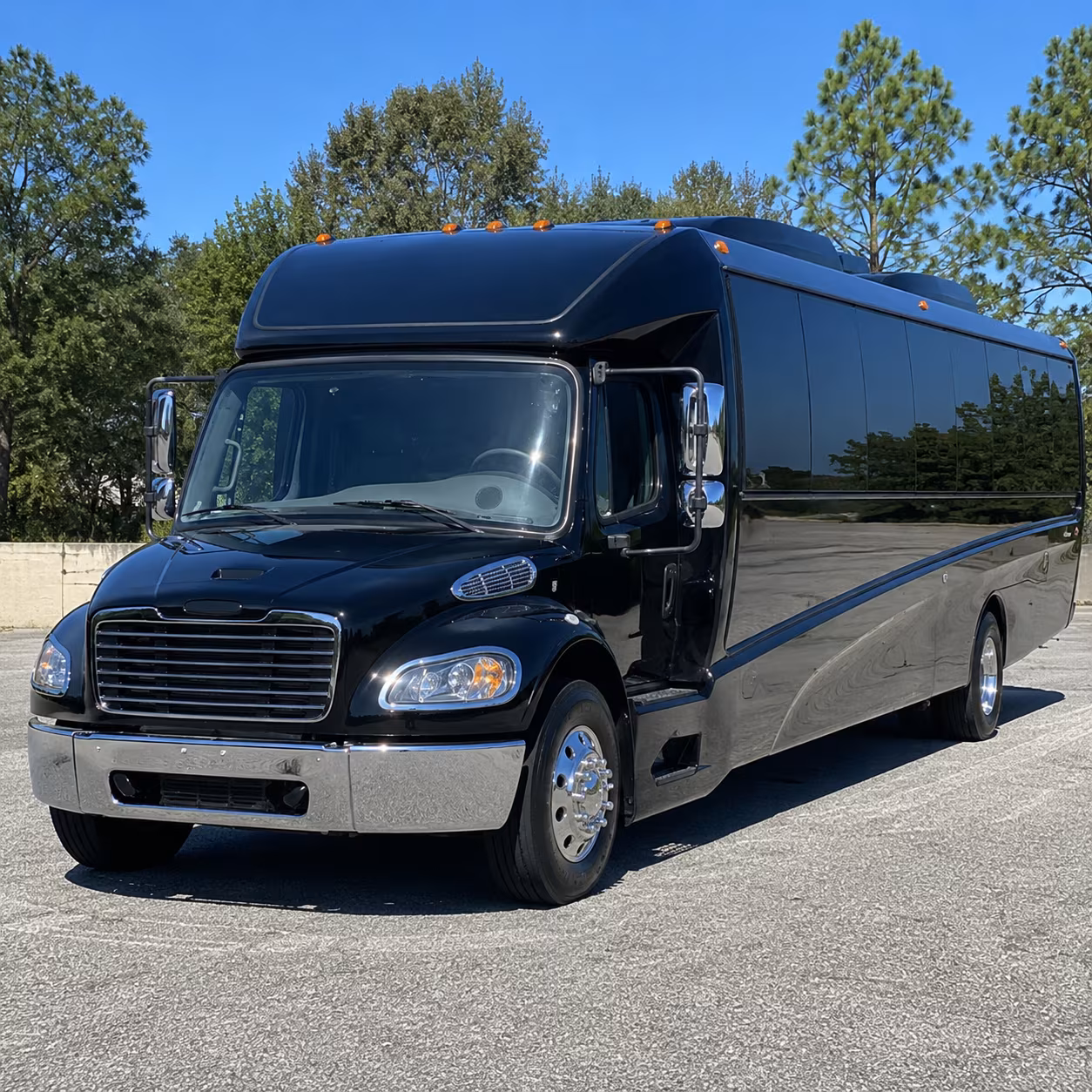 Oklahoma City Corporate Transportation party bus exterior