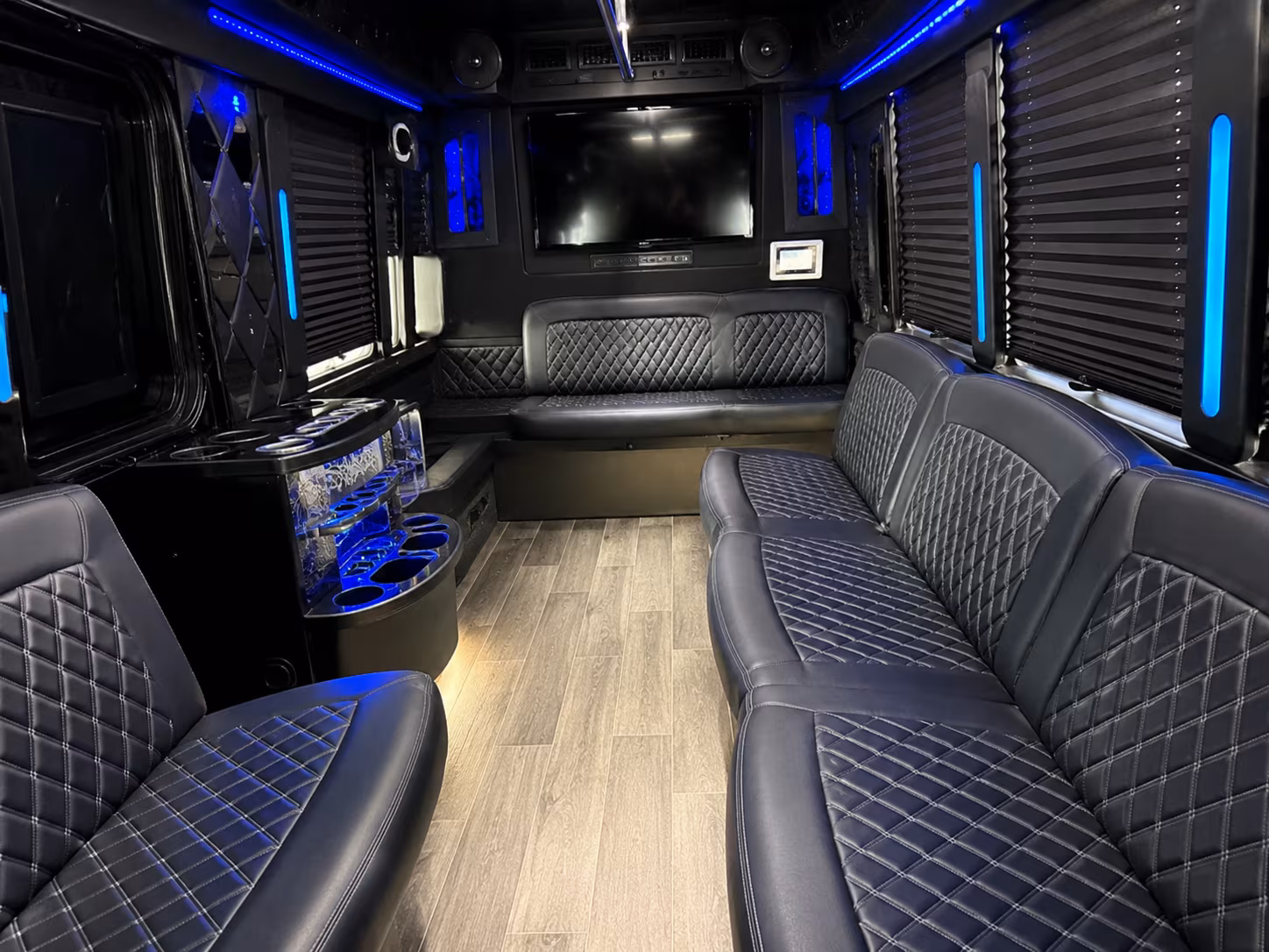 Oklahoma City Private Event Transportation party bus exterior