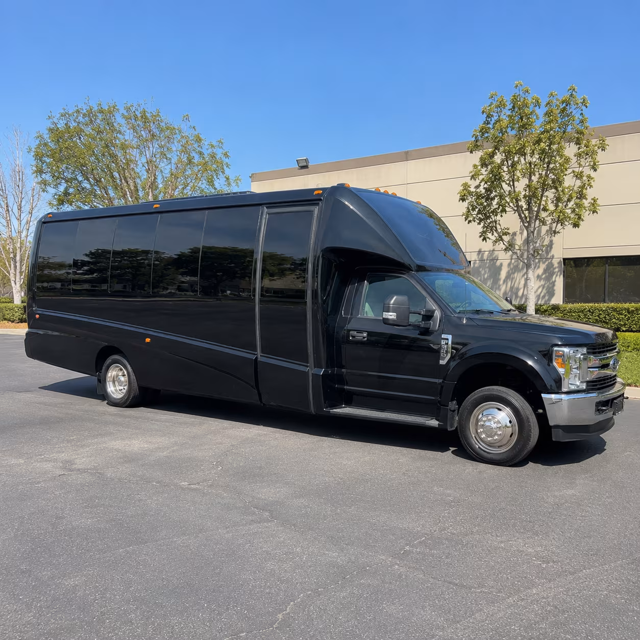 Oklahoma City Prom & Homecoming Transportation party bus exterior