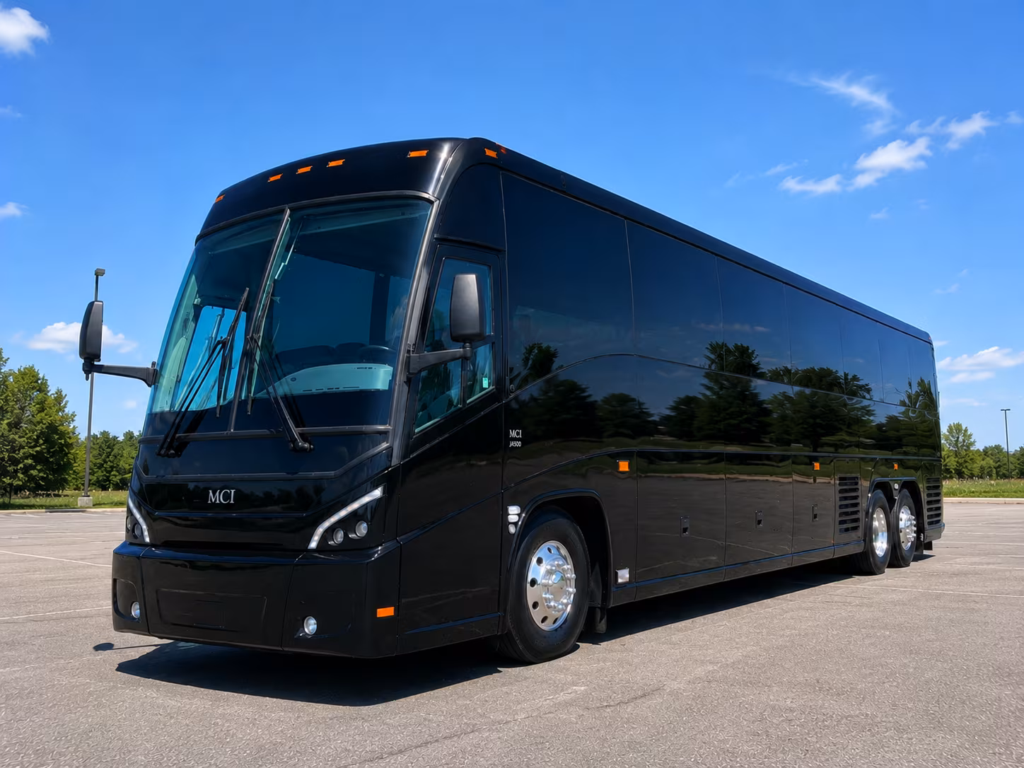 Oklahoma City School Event Transportation party bus exterior