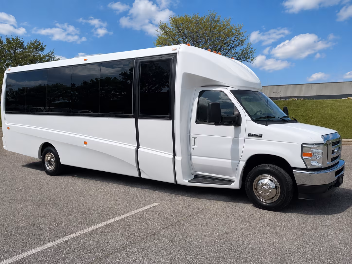 Oklahoma City School Event Transportation party bus exterior