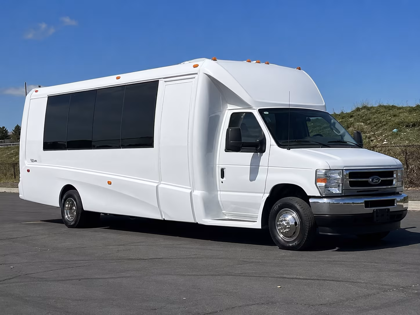 Oklahoma City Sporting Event Transportation party bus exterior