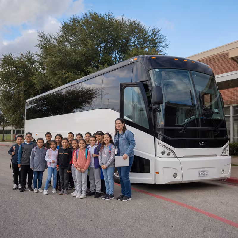 Passengers loading luggage while boarding an Oklahoma City group shuttle