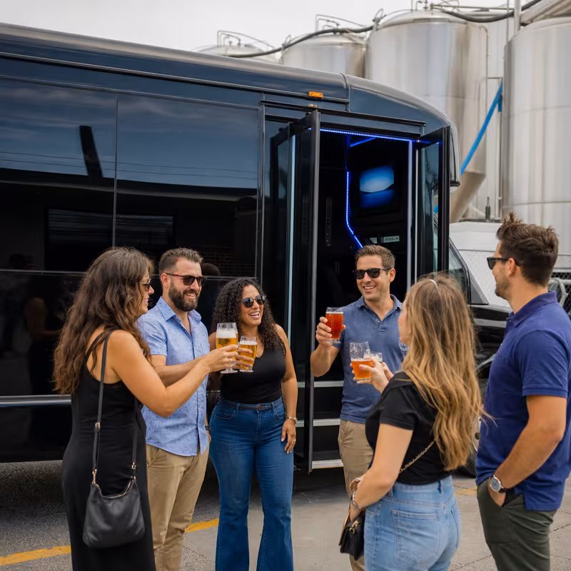 Oklahoma City Winery & Brewery Tour Transportation fleet vehicle